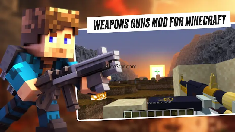 Gun Mods for Minecraft Weapons 8.1