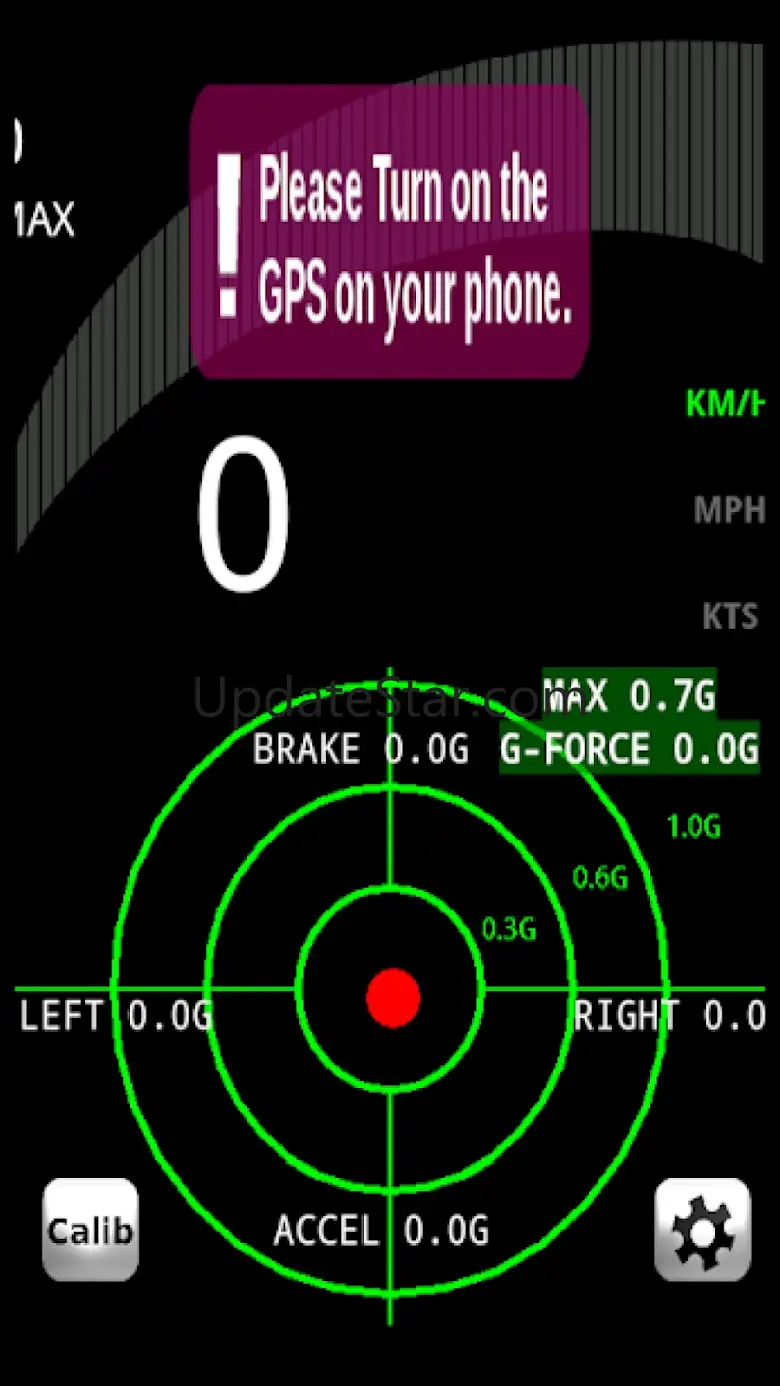 Speedometer with G-FORCE meter 18.0