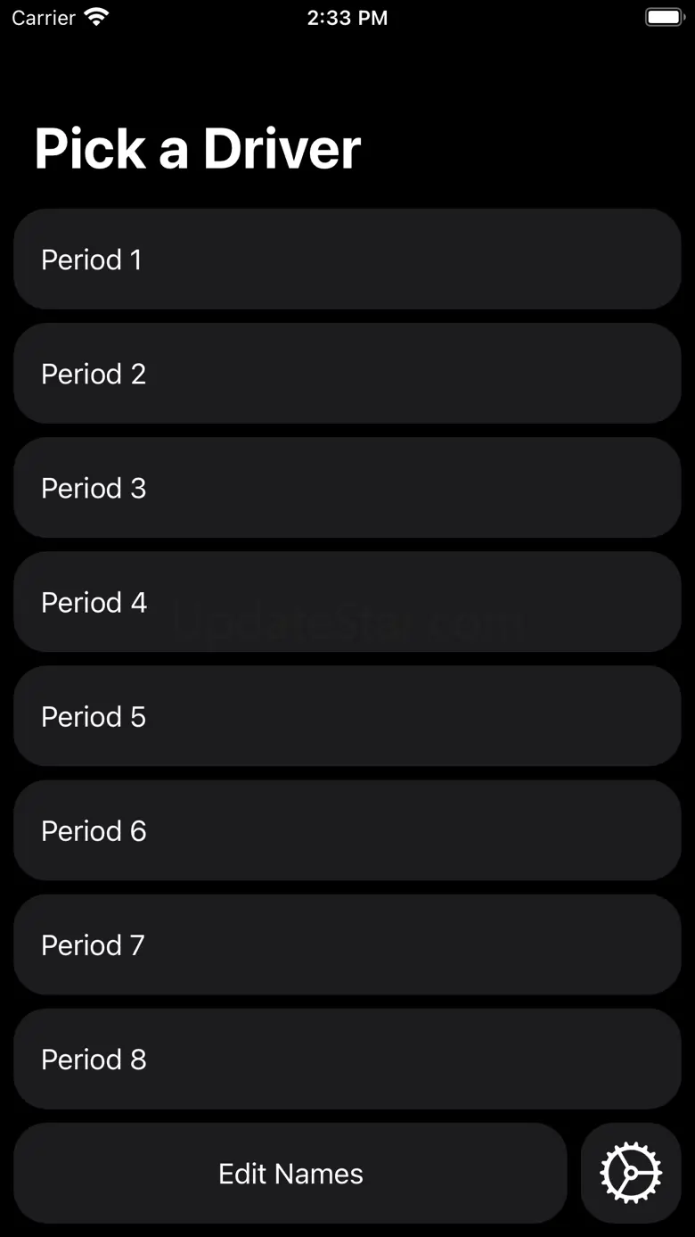 Pick a Driver 1.0.0