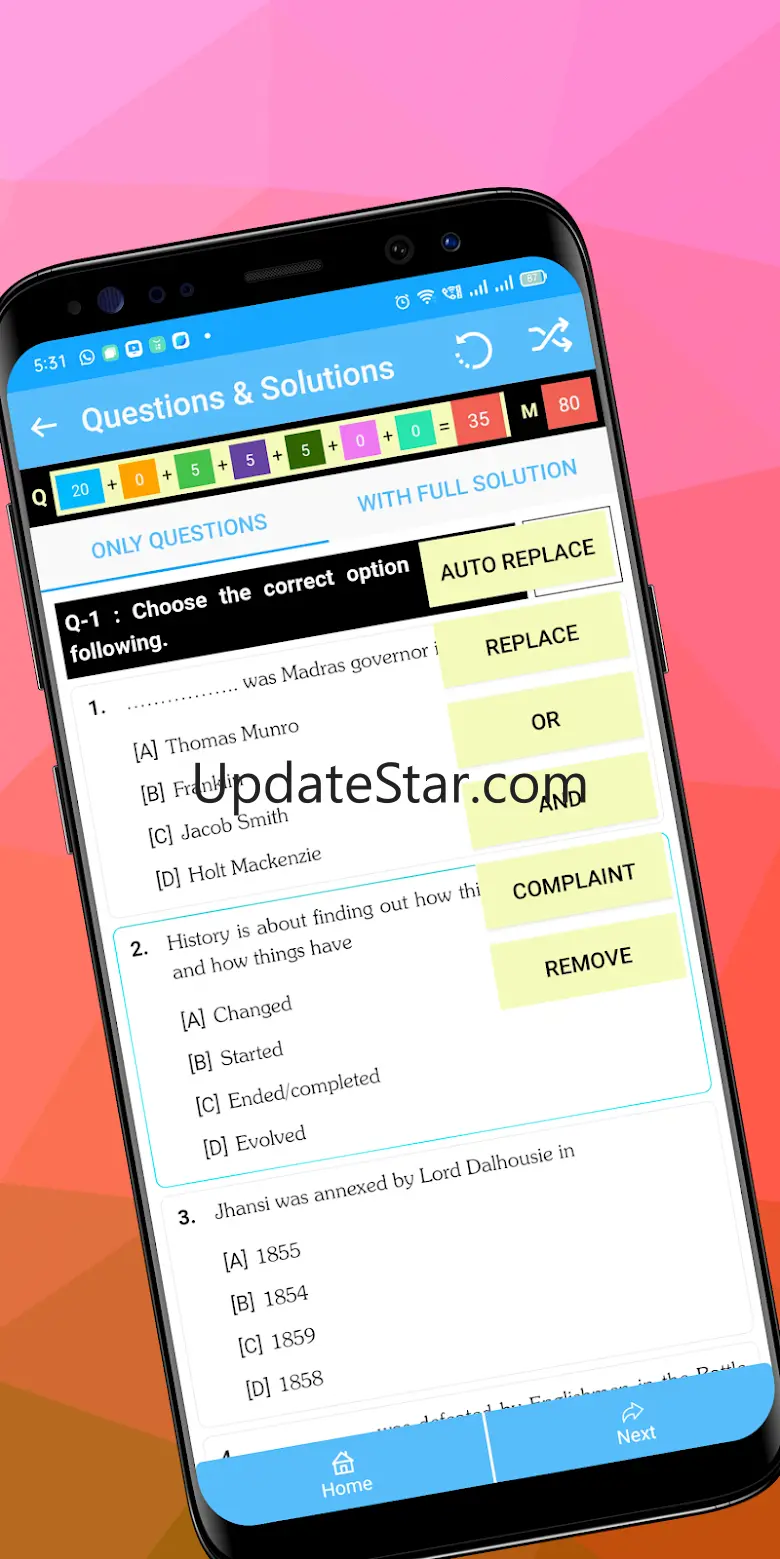 QUPA exam generator - teacher 1.1.13