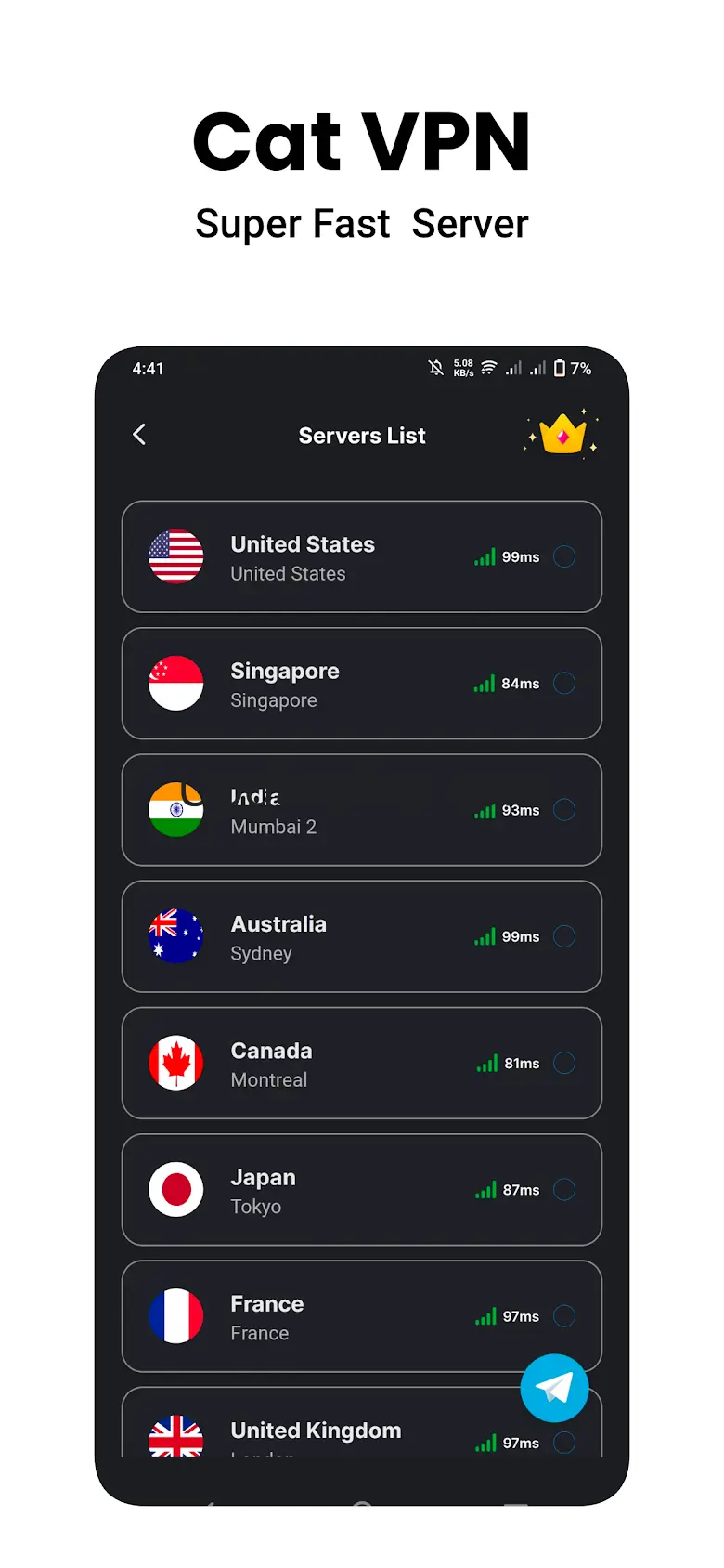 Cat VPN - Safer Internet 8.5