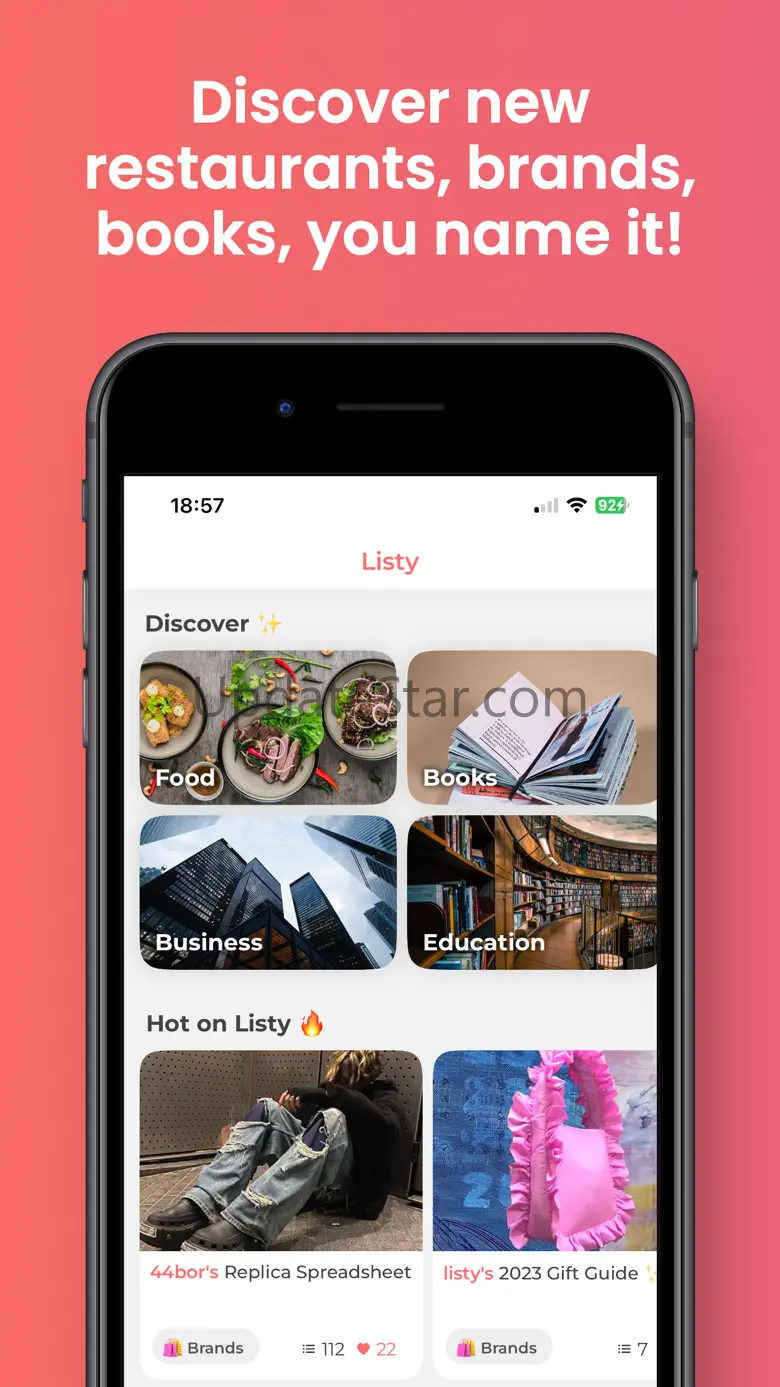 Listy - Your world listed 1.2.2