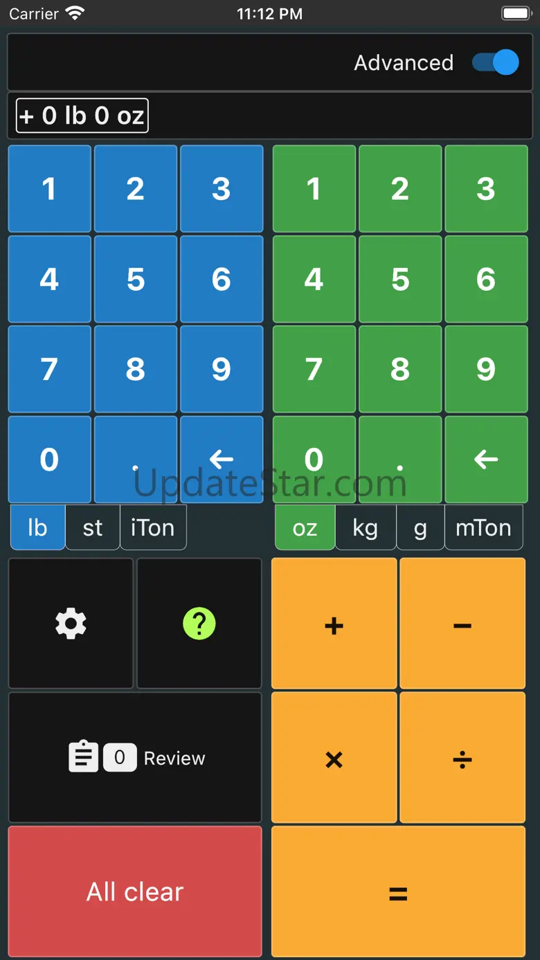 Pounds and Ounces Calculator 1.03