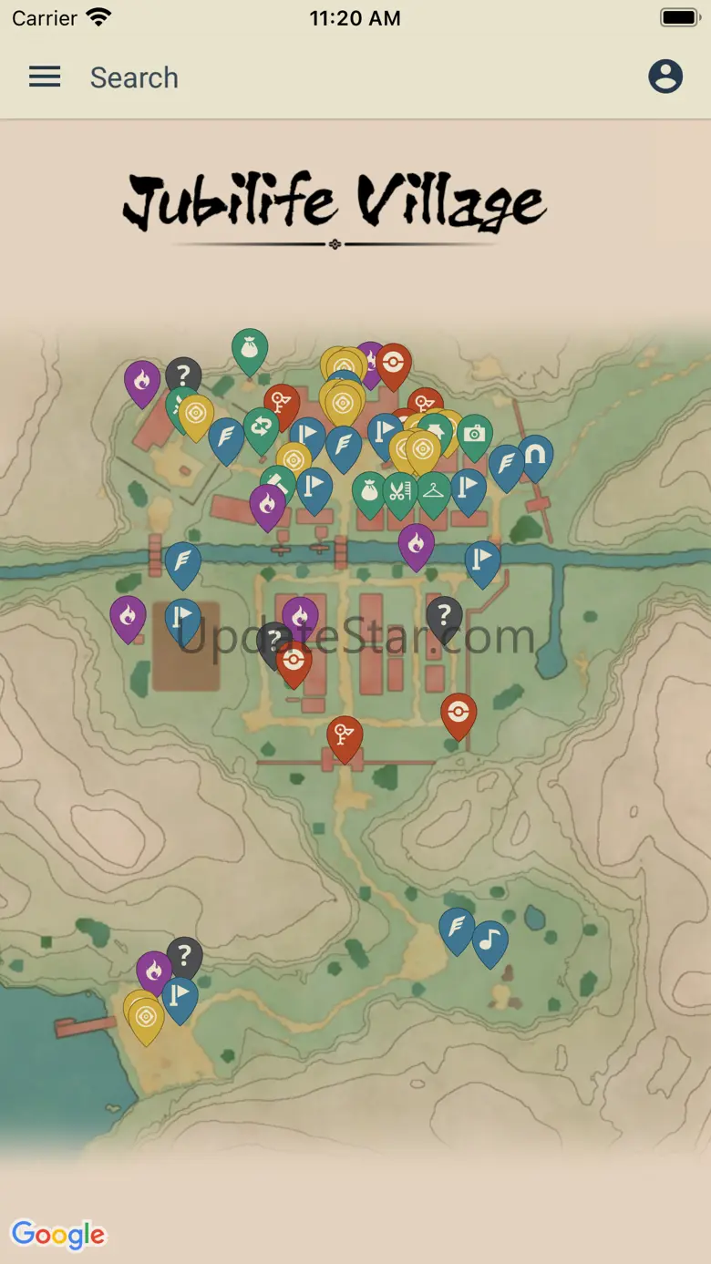 MapGenie: Arceus Map 1.0