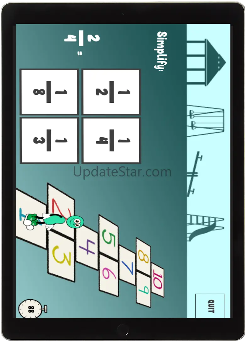 Hopscotch - Simplify Fractions 1.7