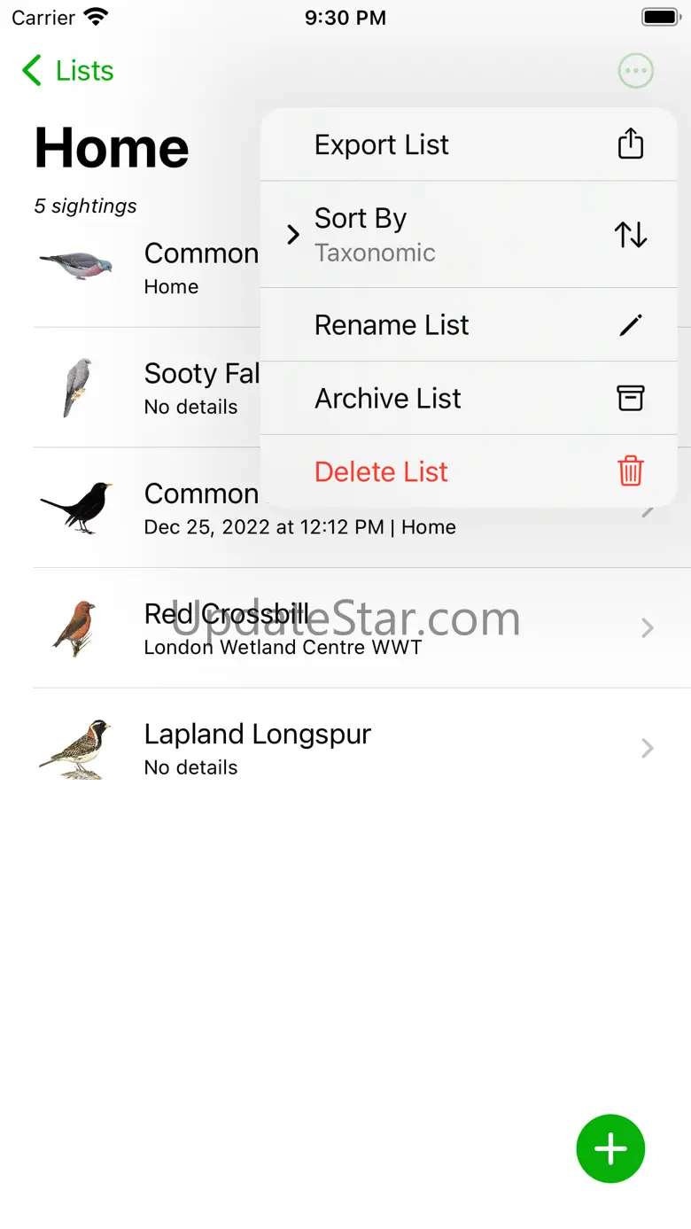 Life List by NatureGuides 1.0.8