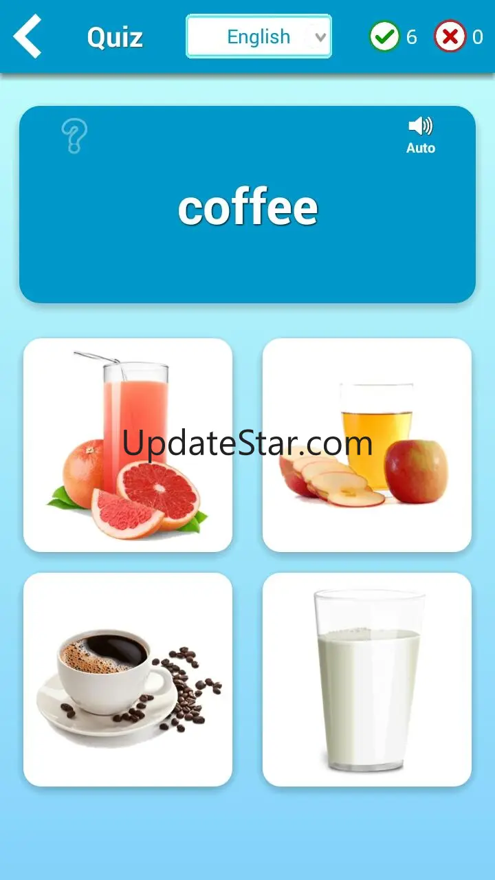 Drinks Cards : Learn English 4.82