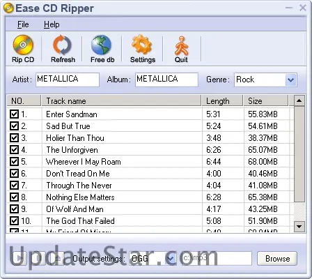 Ease CD Ripper 1.60