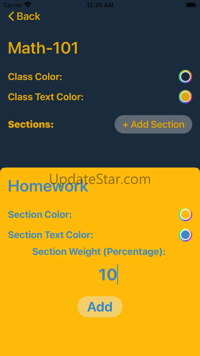 MyGrades Tracker 1.03