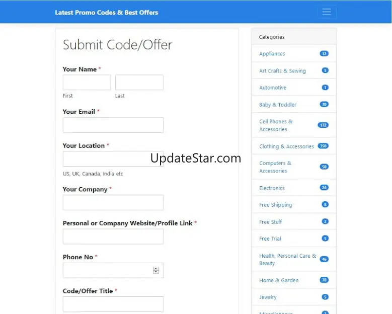 Promo Codes, Coupons & Voucher 7.0.0
