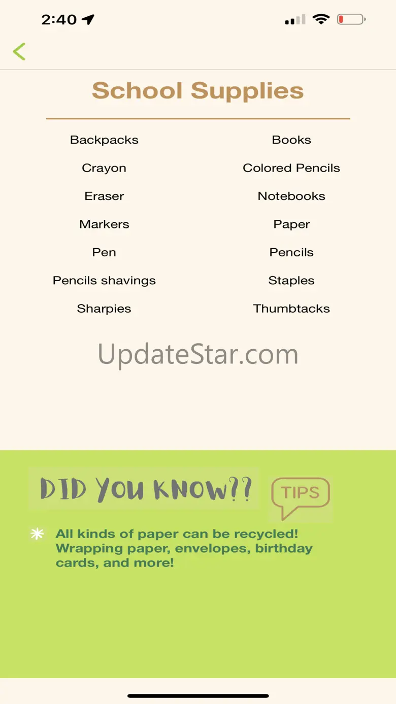 The Recycling Dictionary 1.0.2