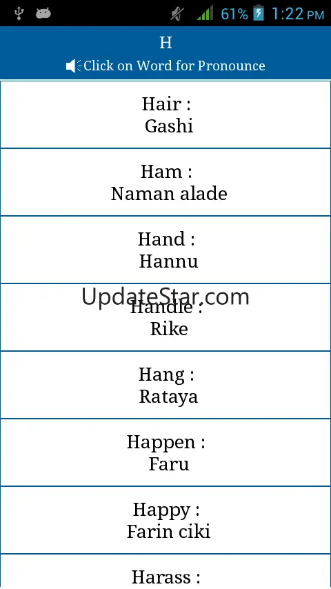 Common Words English to Hausa 2.2