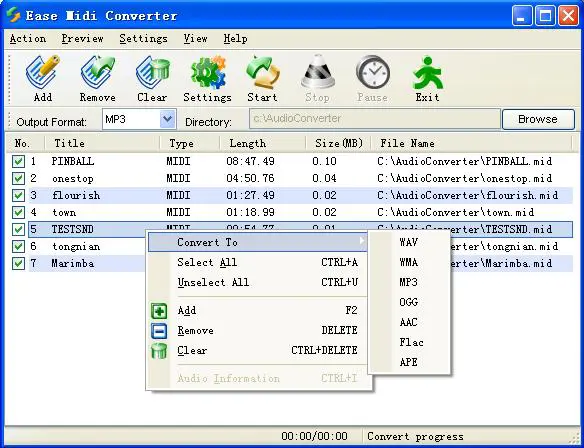 Ease MIDI Converter 1.80