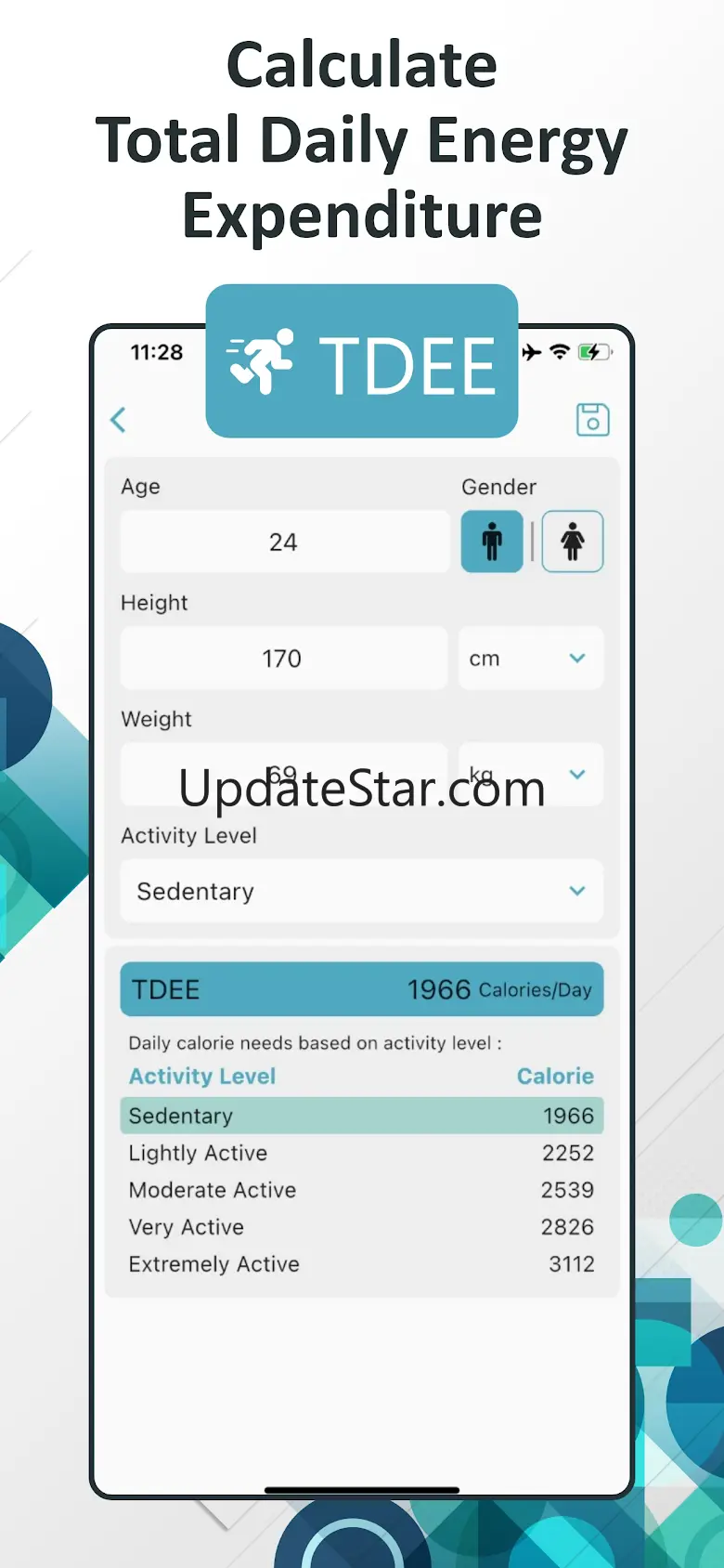 BMI Calculator: BMR calculator 2.4