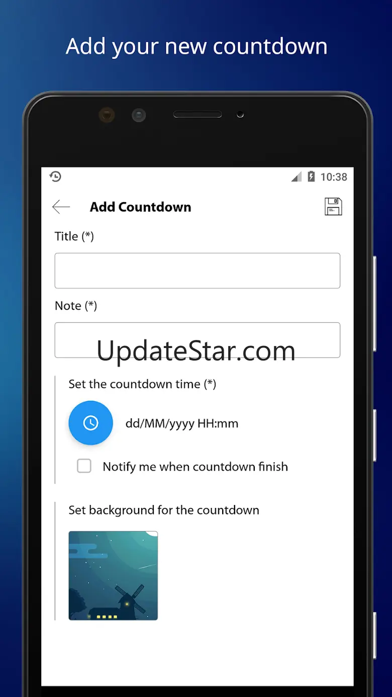 Countdown Task - Countdown and 1.8.5