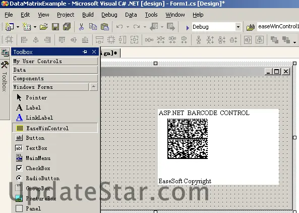 EaseSoft DataMatrix Barcode .NET Control 3.5