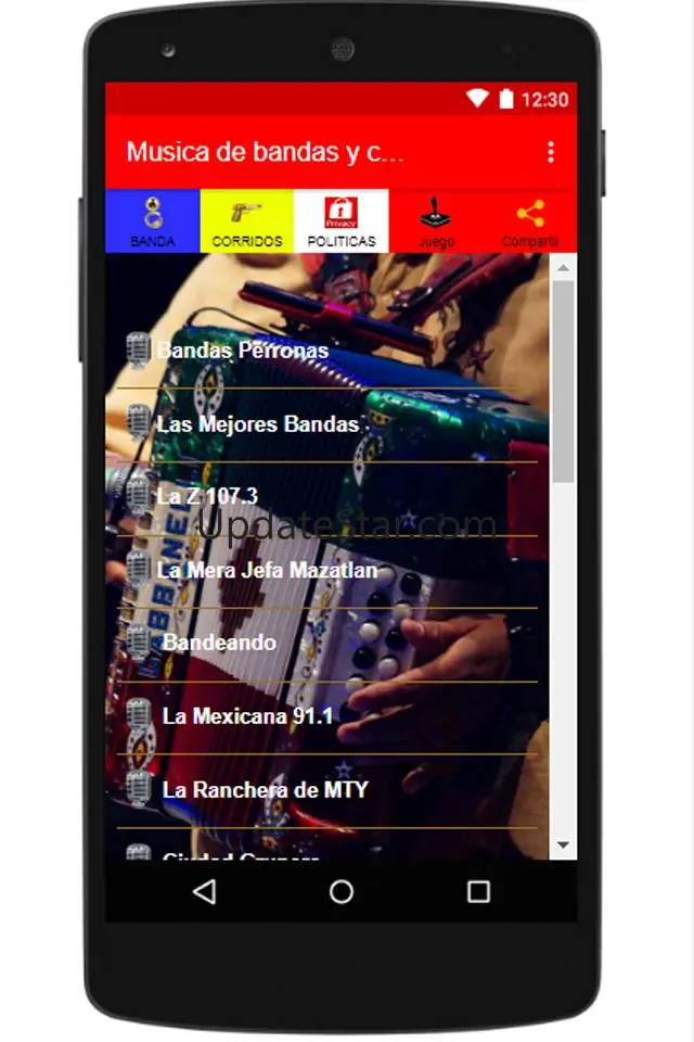 musica banda y corridos RADIO 1.08