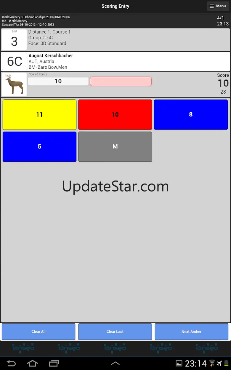 Ianseo Scorekeeper 2.0.2