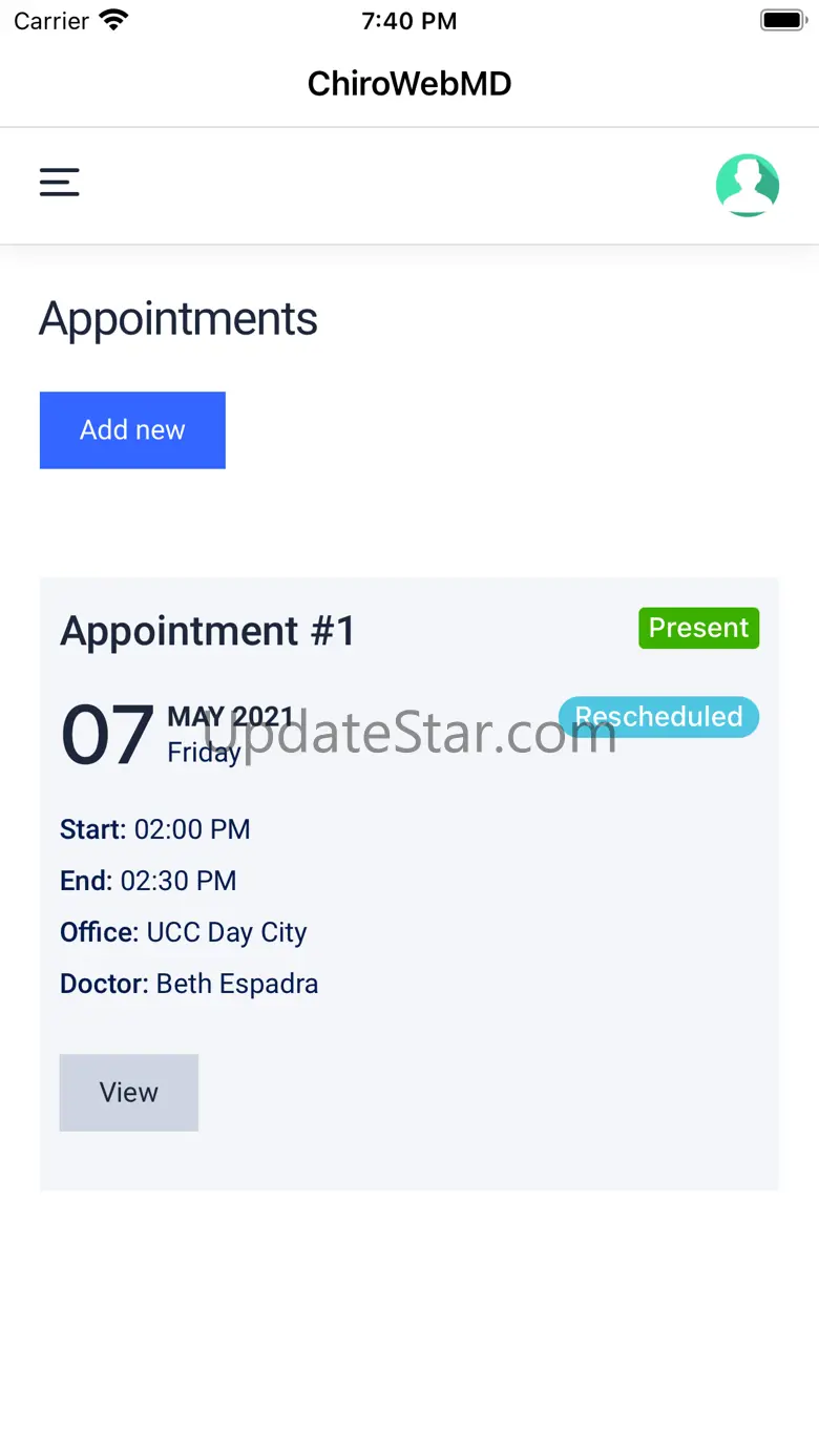 Digital Patient Chart 5