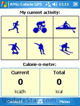Calorie GPS