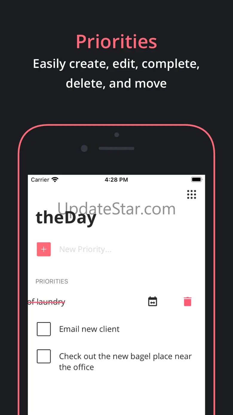 theDay: Priorities 1.3
