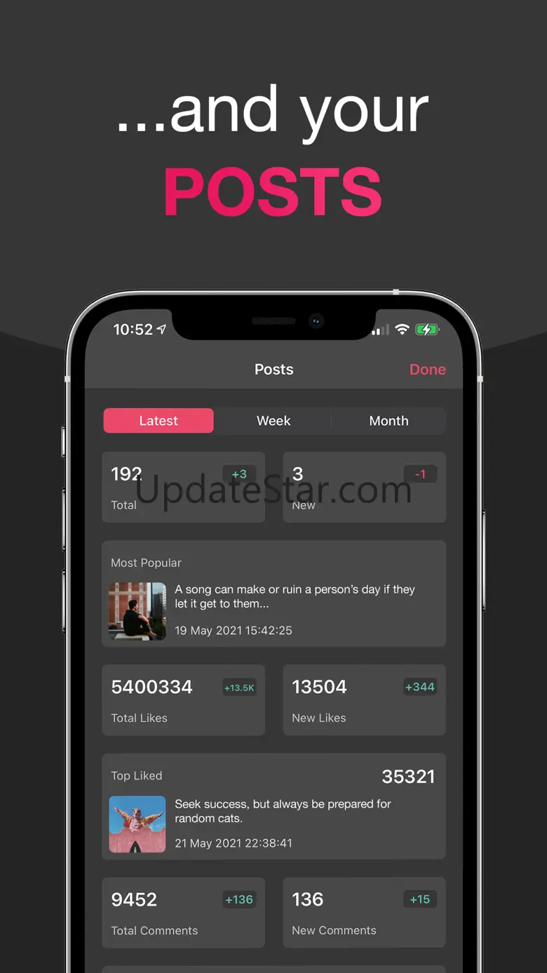 InStat: Followers Analytics 1.0