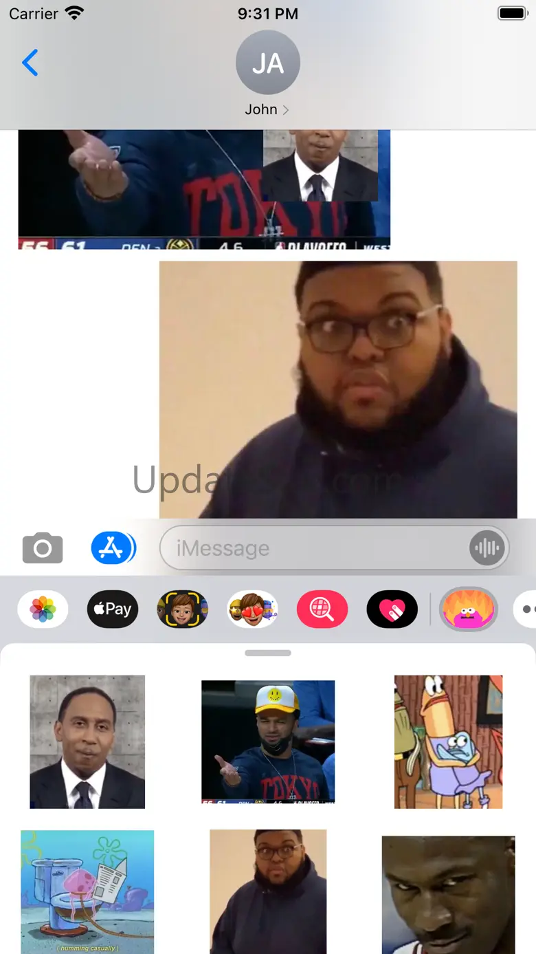 Reaction Stickers 1.0