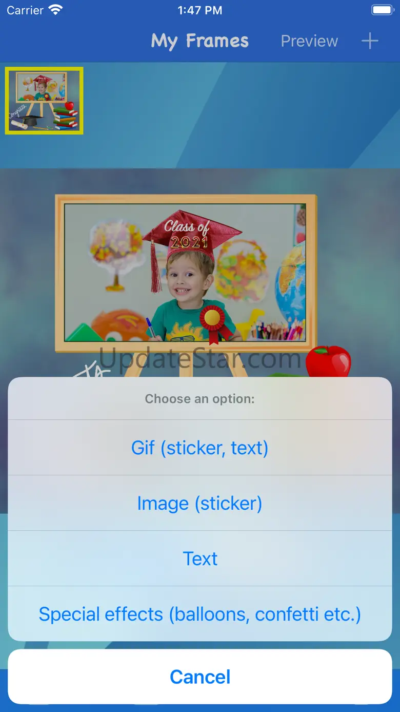Graduation frames - Frame It! 1.7