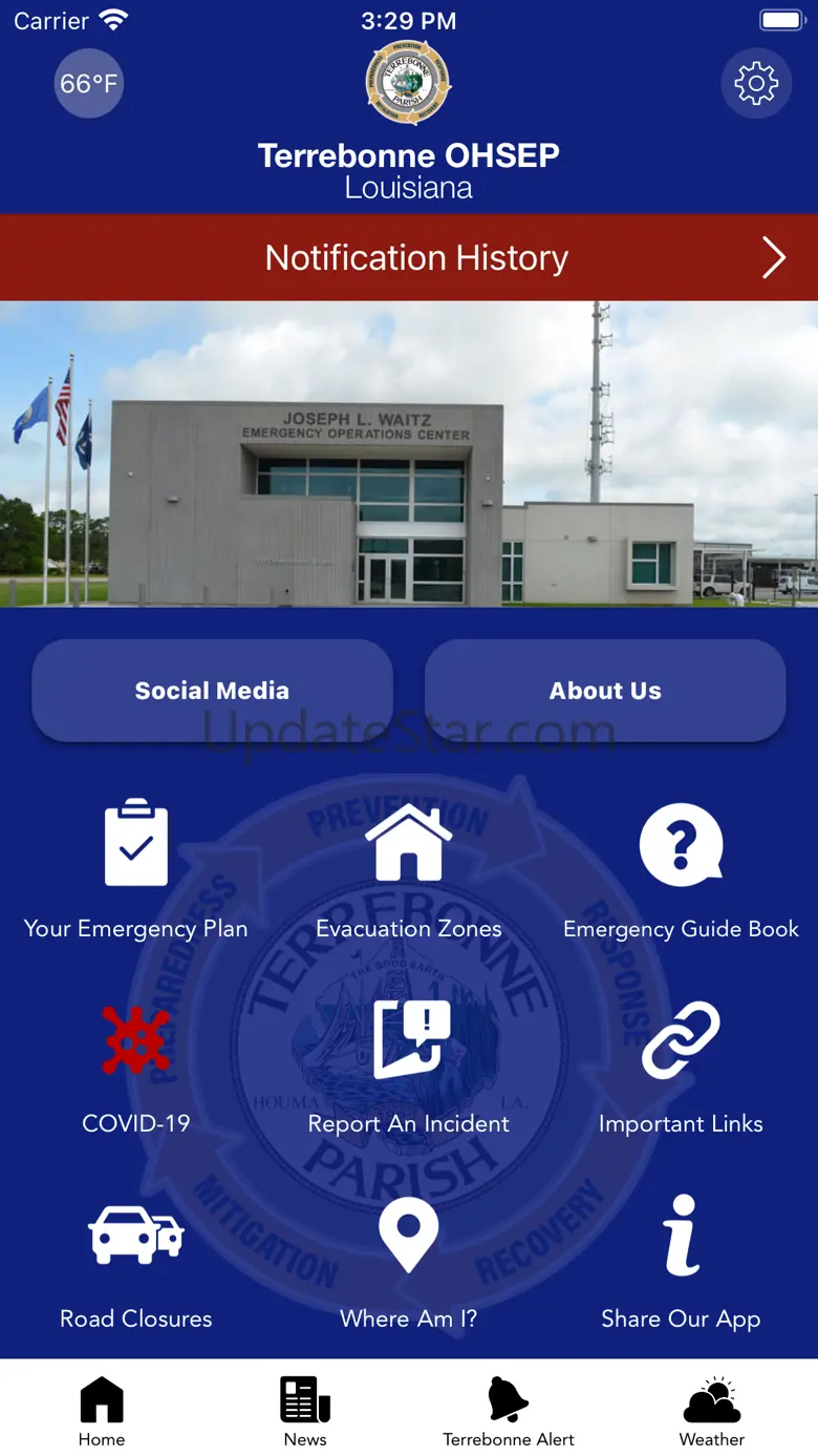 Terrebonne Parish OHSEP 2.1.0