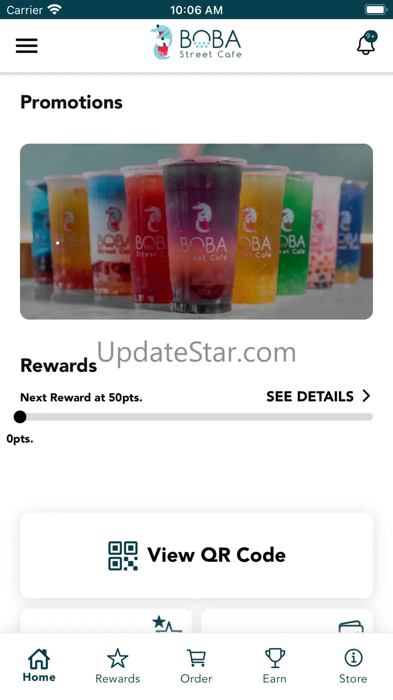 Boba Street Cafe Rewards 5.0.5