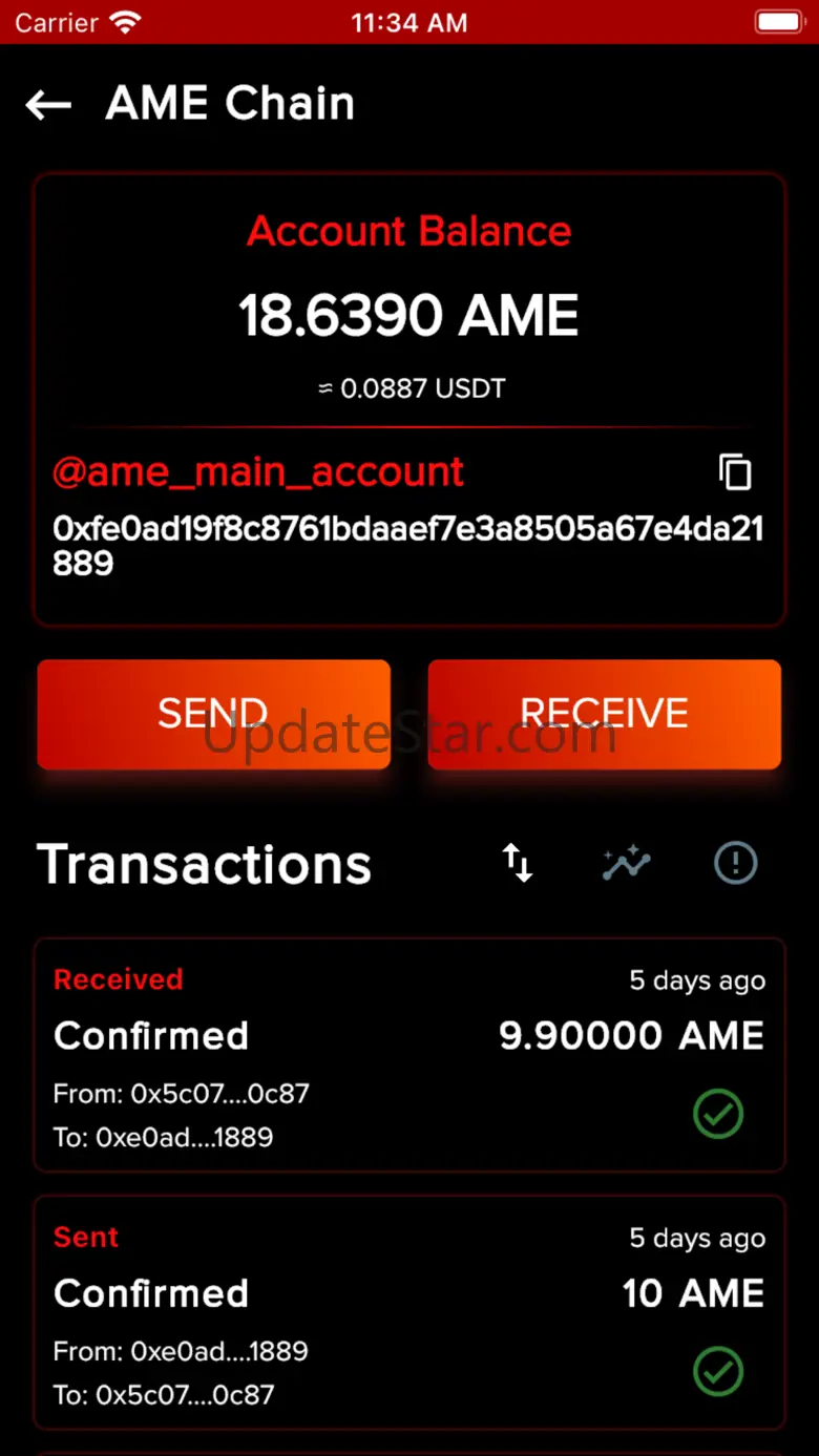 AME Wallet 2.1.5