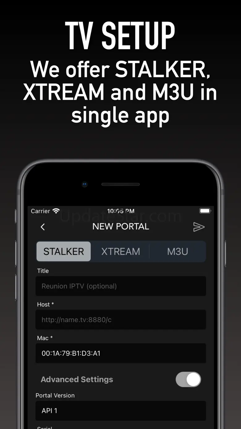 Reunion IPTV Player 1.1