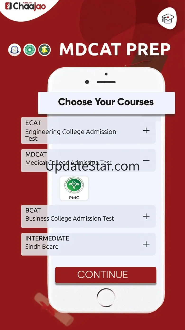 ChaaJao:SAT, ECAT, MDCAT, BCAT 3.3