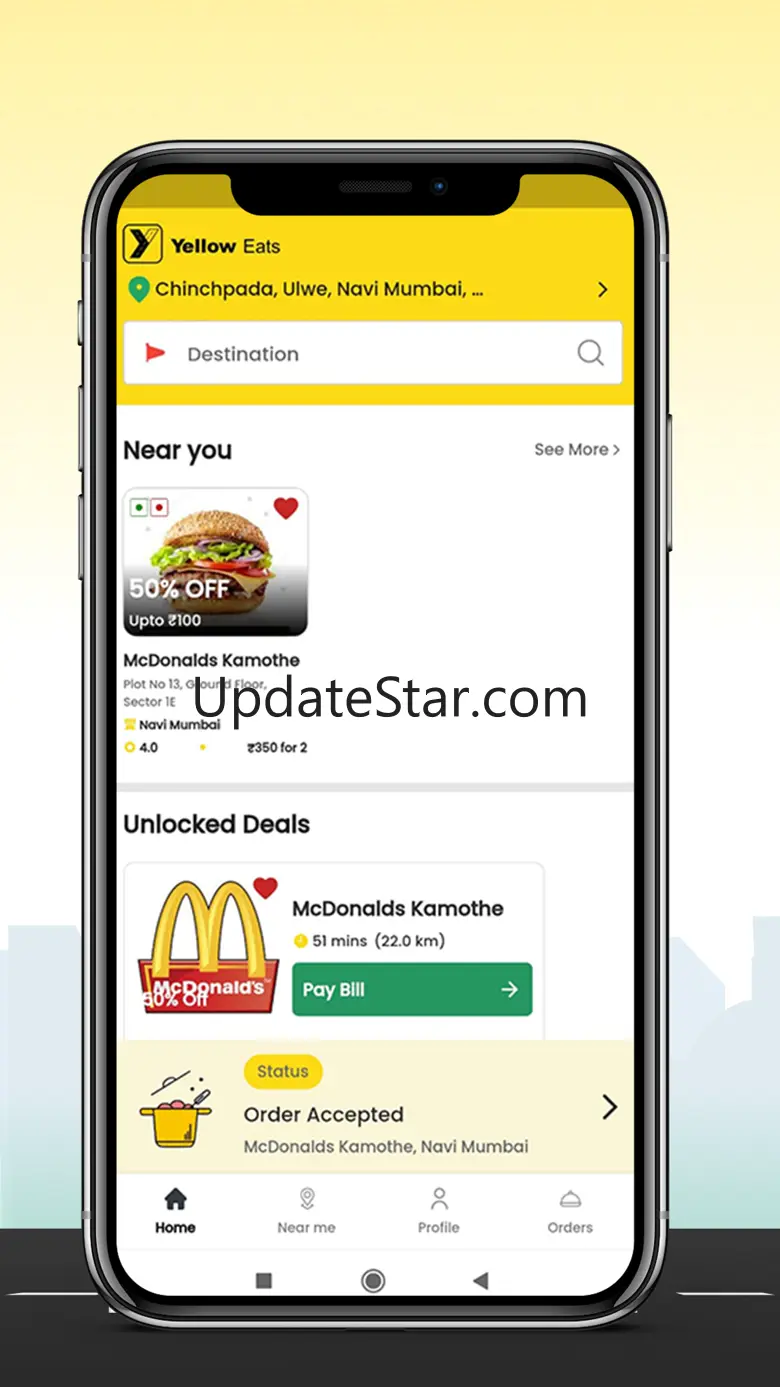 Yellow Eats - Highway Food App 1.1.0