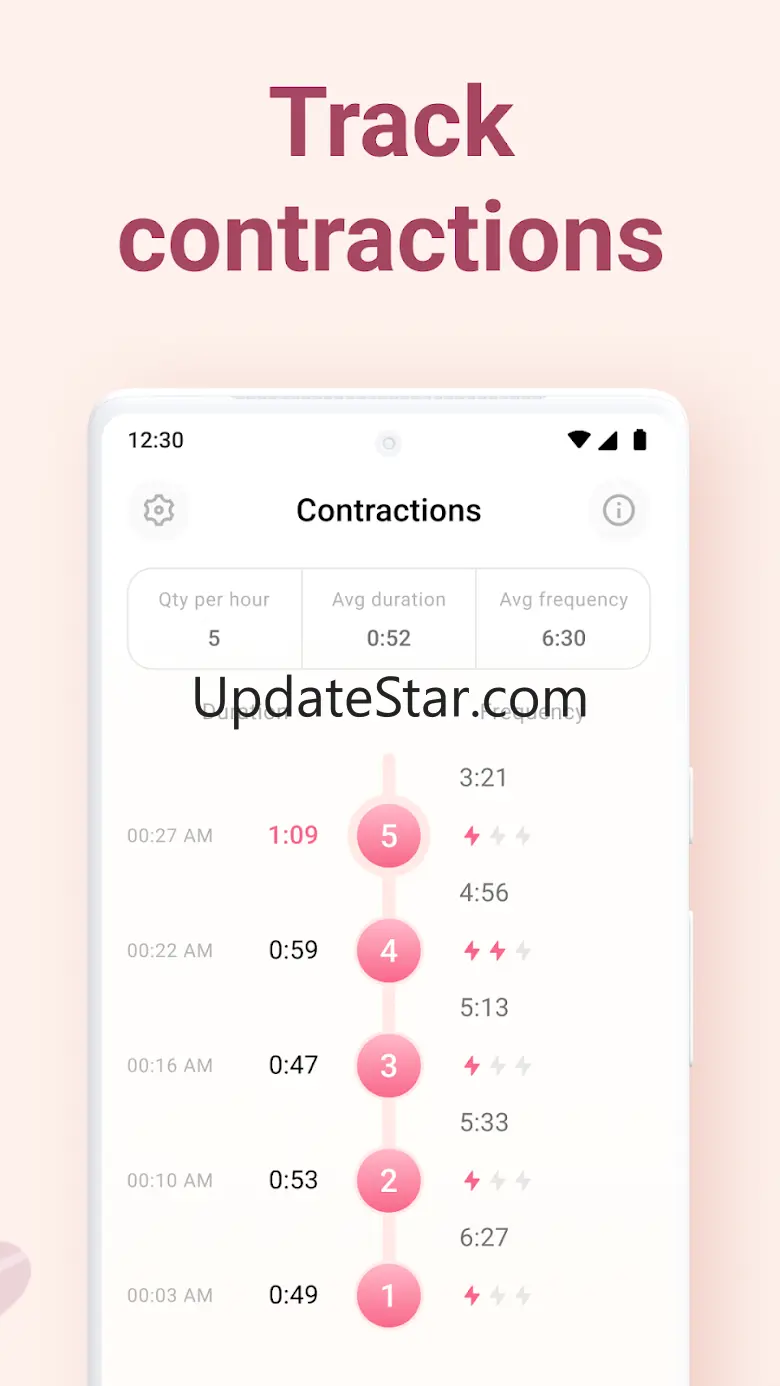 Contraction Timer & Counter 2.0