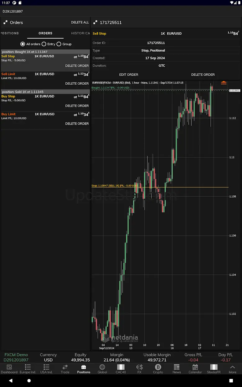 NetDania Stock & Forex Trader 4.10.7