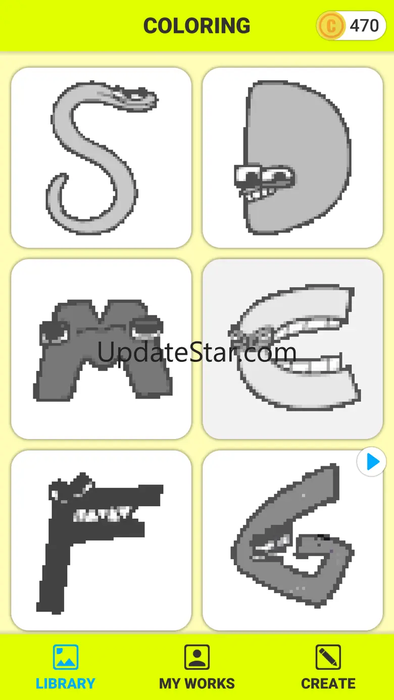 Alphabet Lore : Coloring Art 1.0