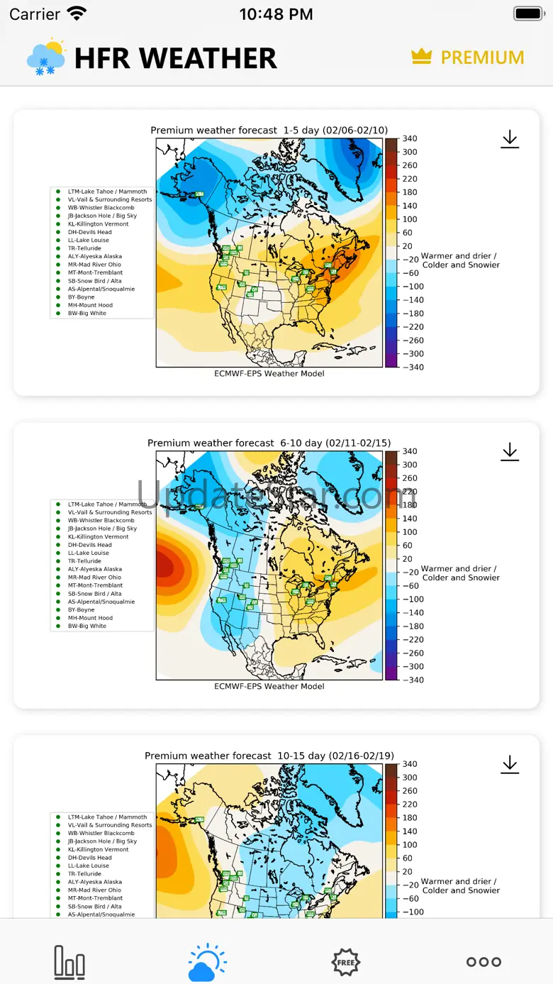 Powder Forecast 2.1