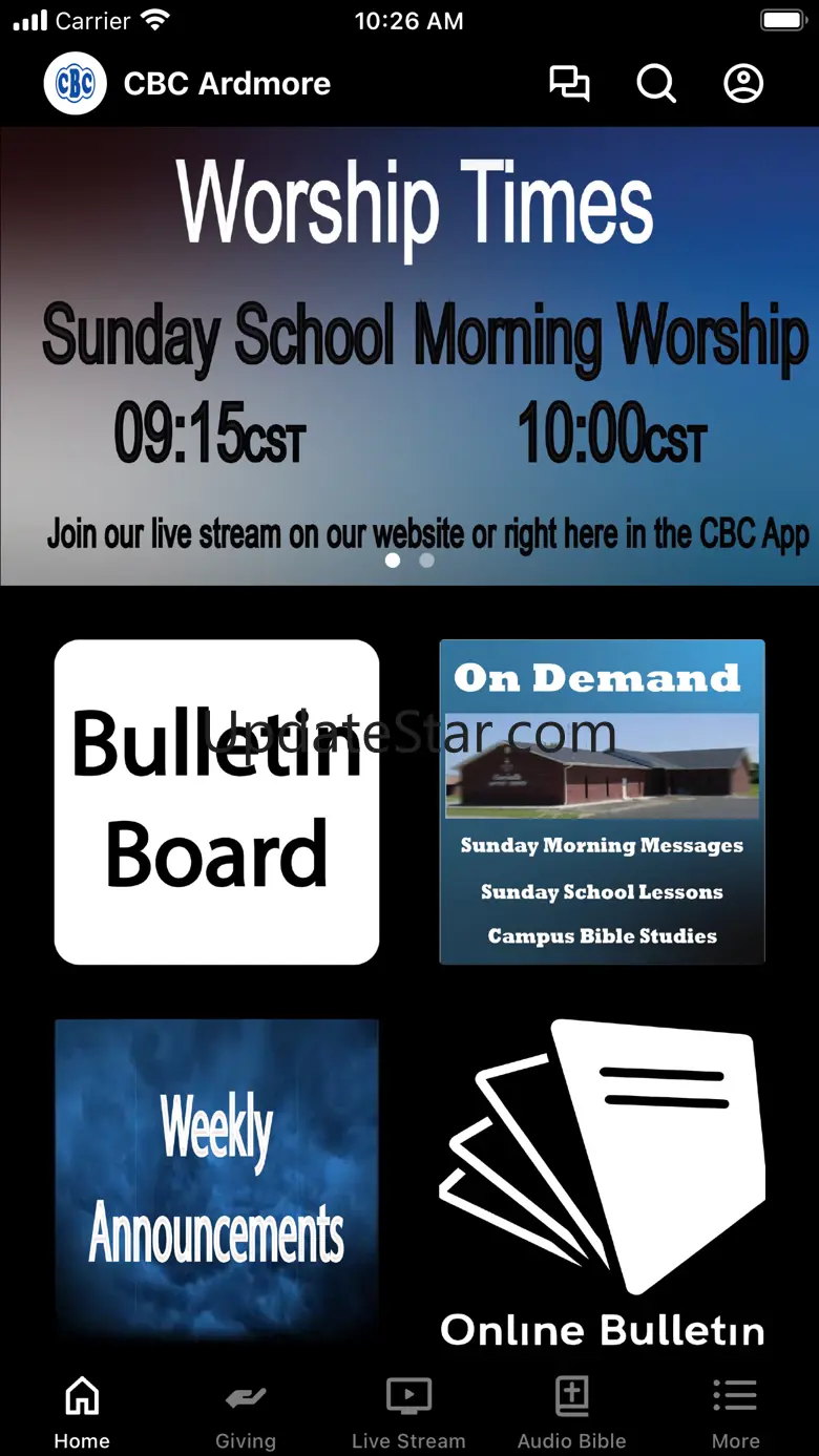 Corinth Baptist Church Ardmore 6.3.1