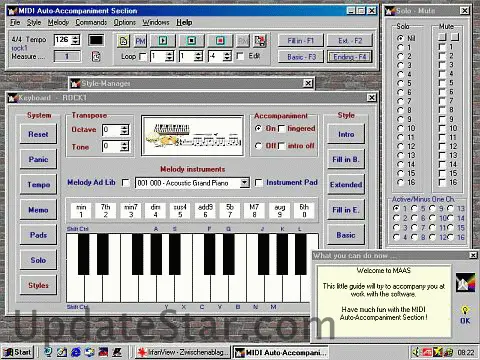 MIDI Auto-Accompaniment Section 2.2