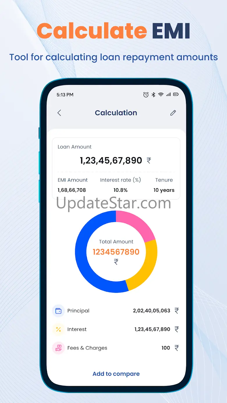 Auto EMI Calculator for Loan