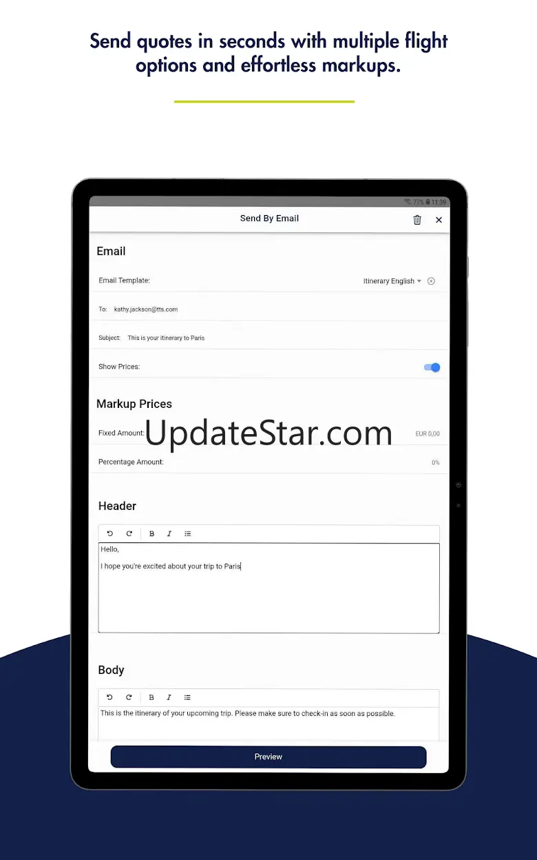 Travelport Mobile Agent 5.0.4