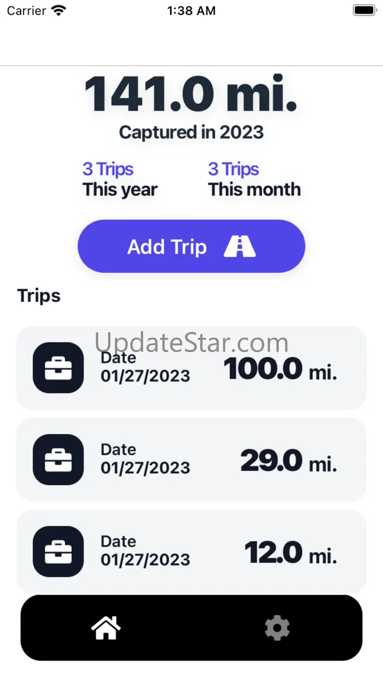 Zero Mileage Tracker 1.2