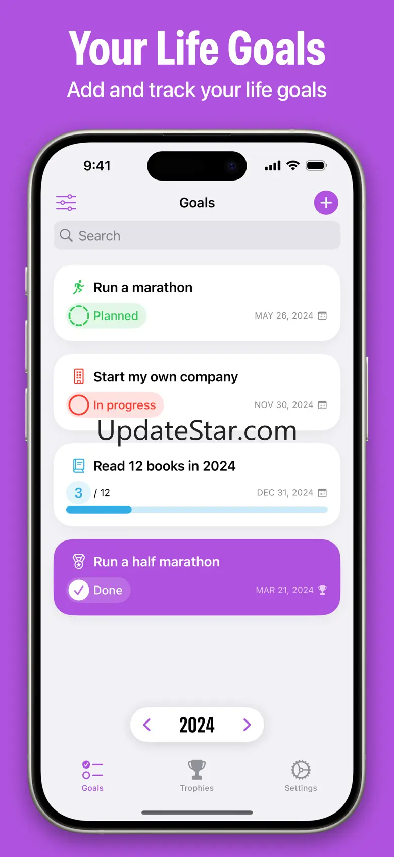 Track My Goals - Wins 2.17