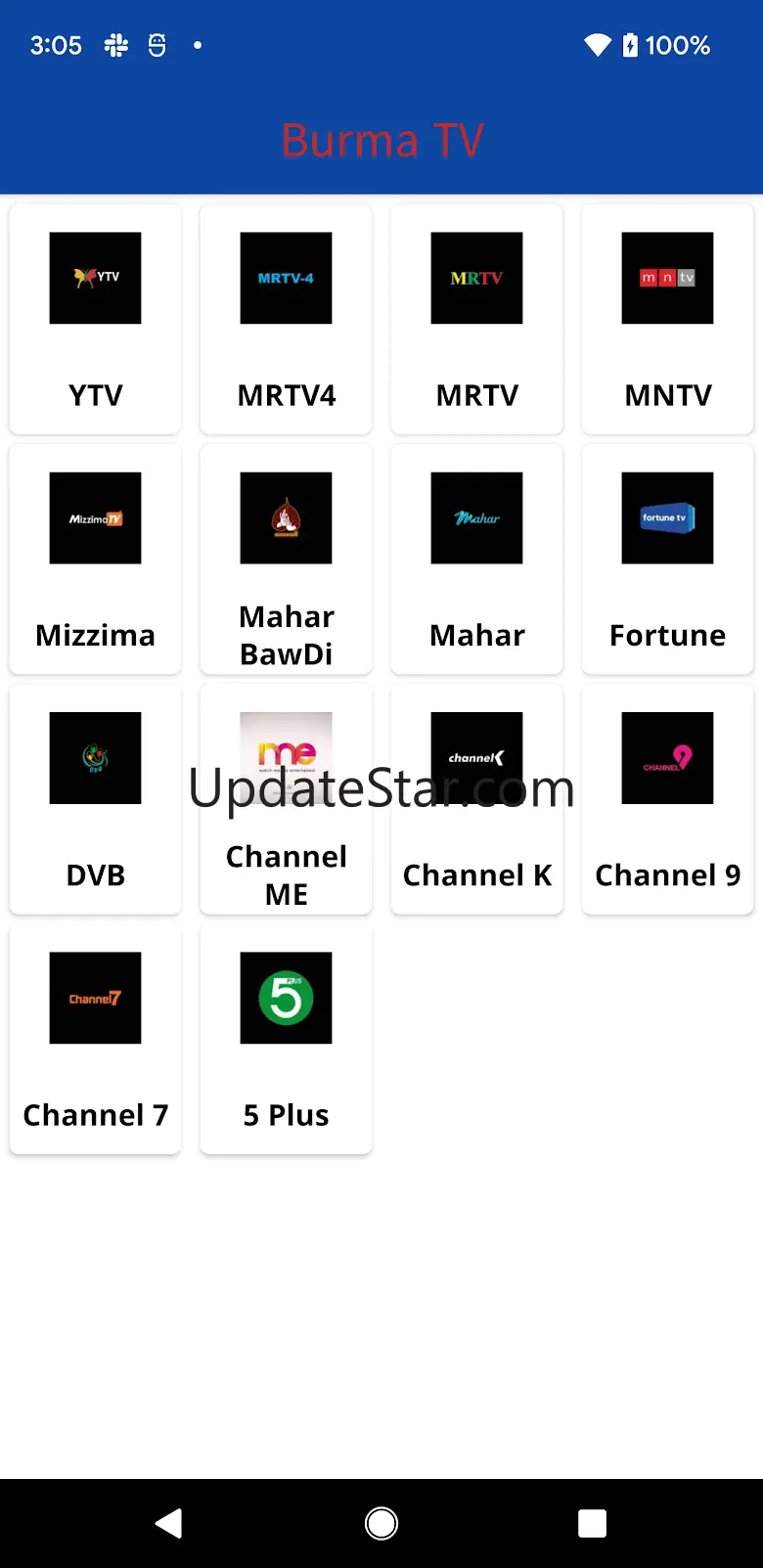 Burma TV 1.0.5