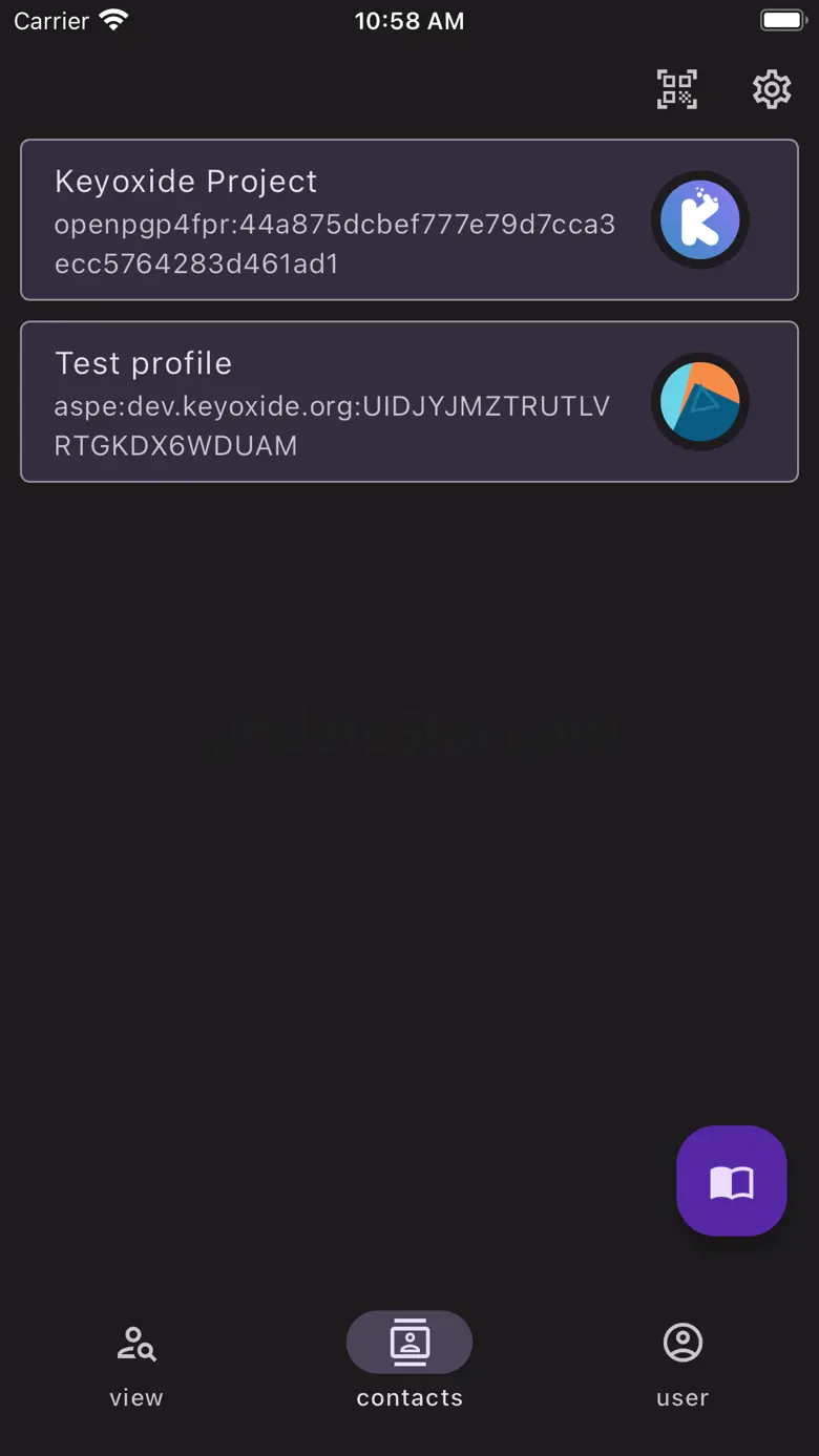 Keyoxide 2.4.2