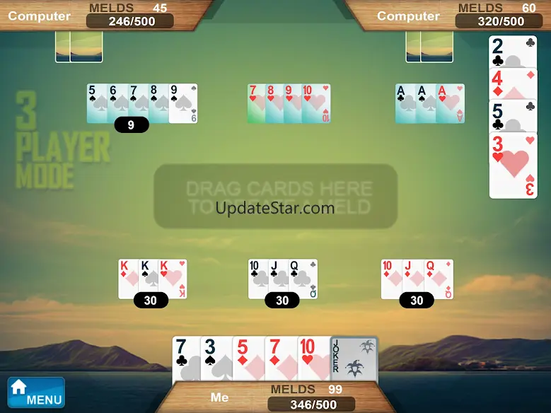 Rummy 500 card offline game 1.0.5