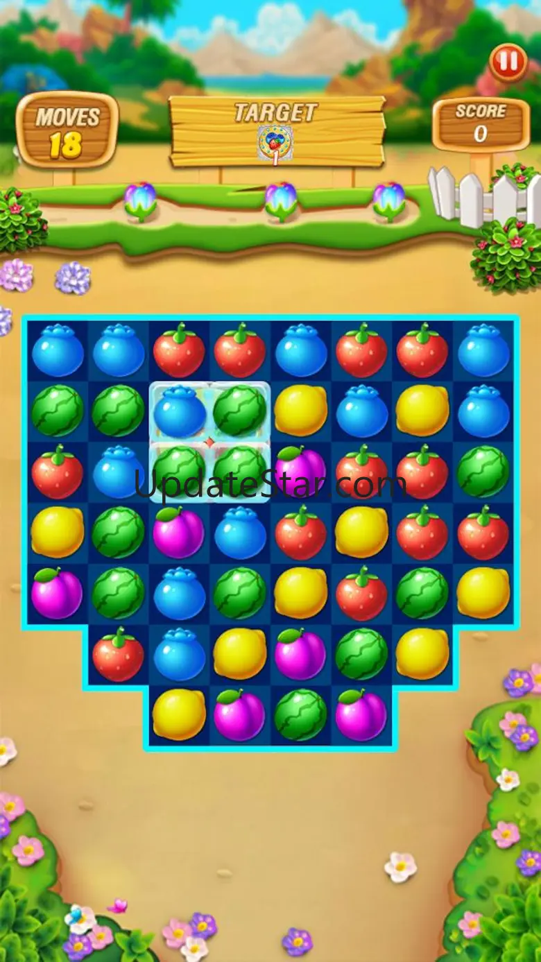 Fruit Frenzy Link Match Puzzle 1.0