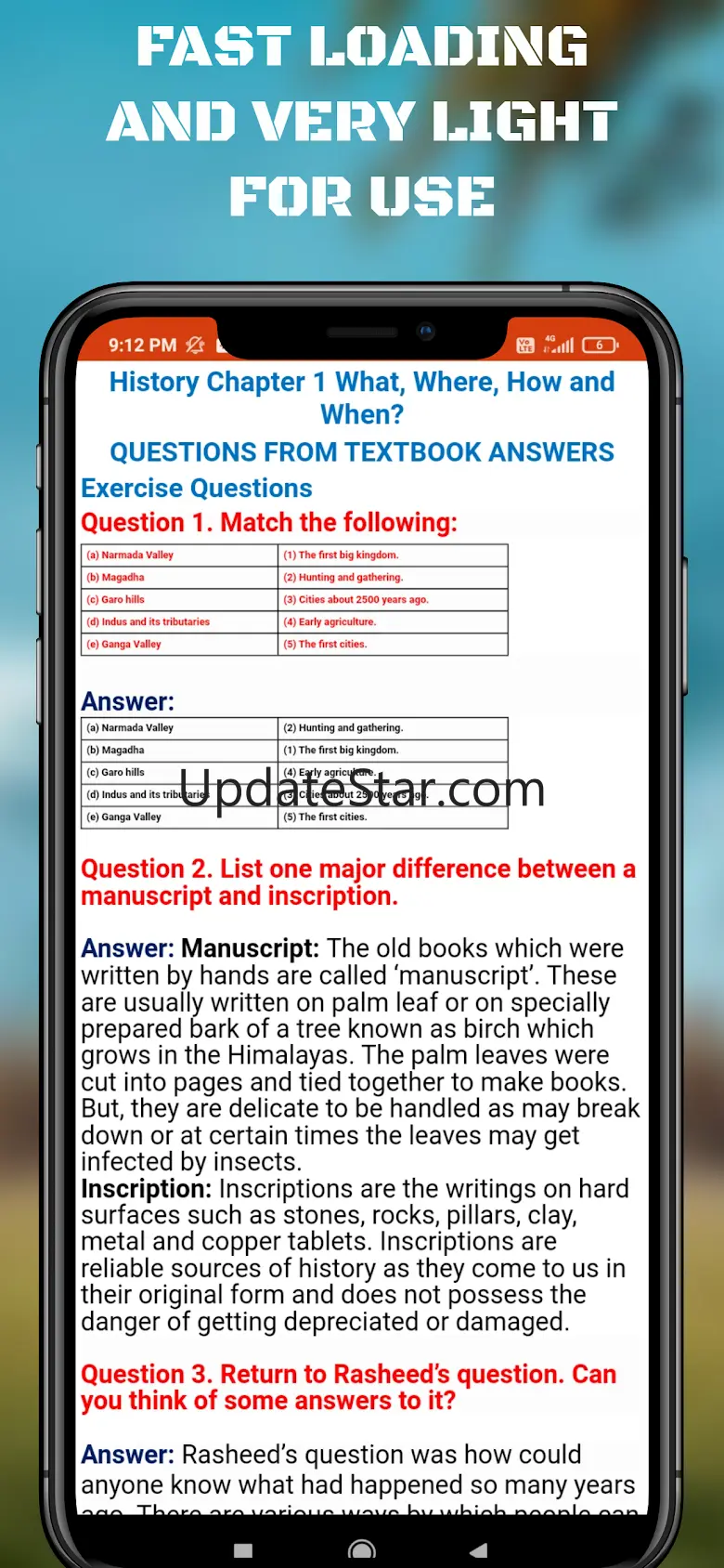 Class 6 SST Solution 1.10