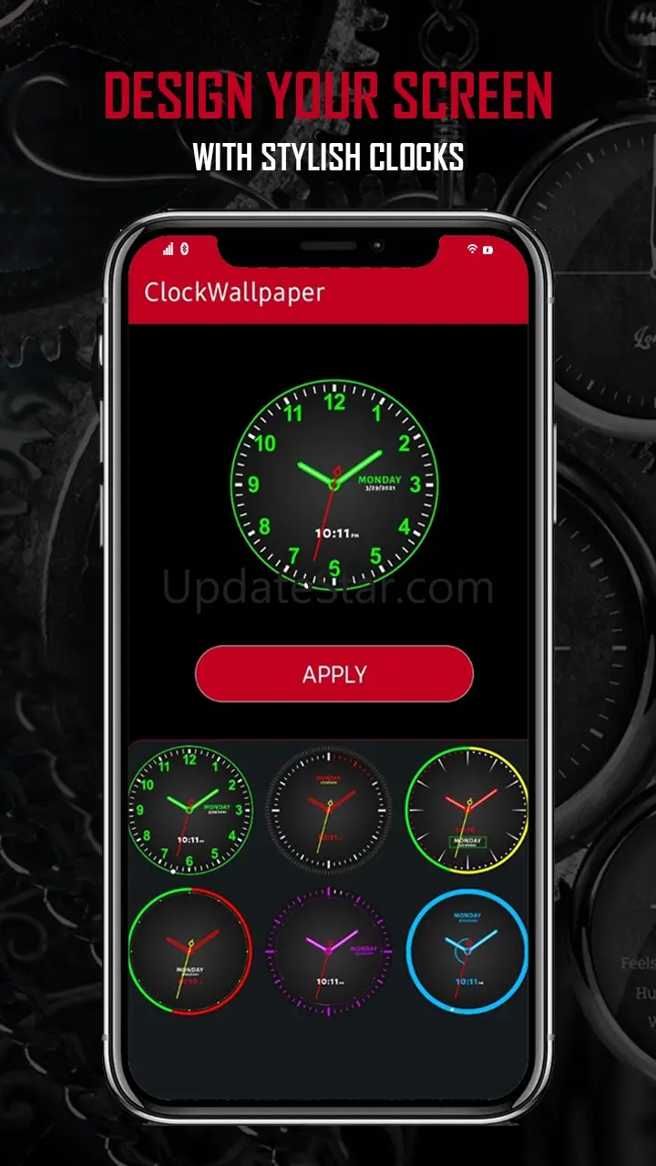 Analog Clock Live Wallpaper 111.10.25